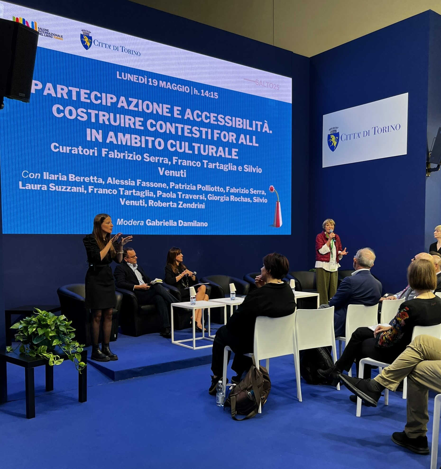 Fondazione Paideia e Fondazione CRT presentano ‘Partecipazione e accessibilità’ al Salone del Libro